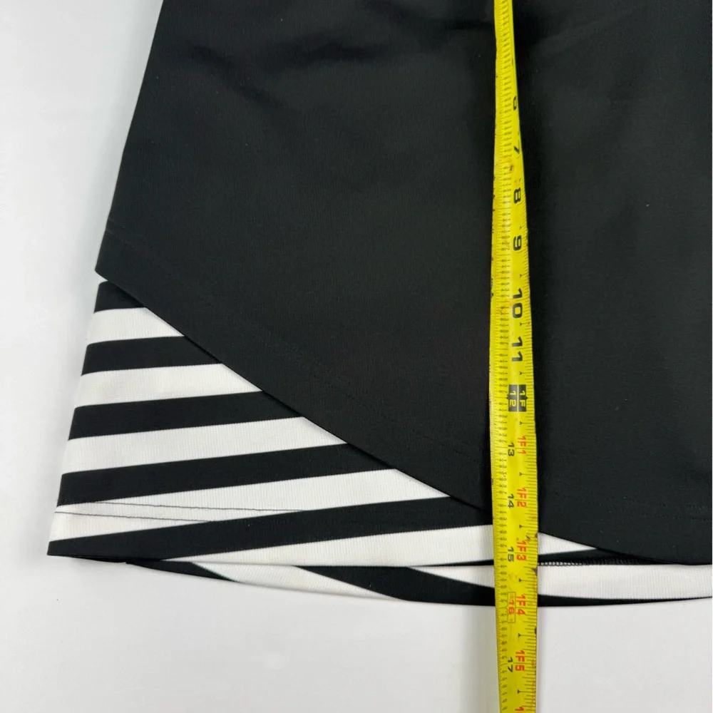 Slazenger Black and white golf Skort  Undershort with lots of pockets size XL